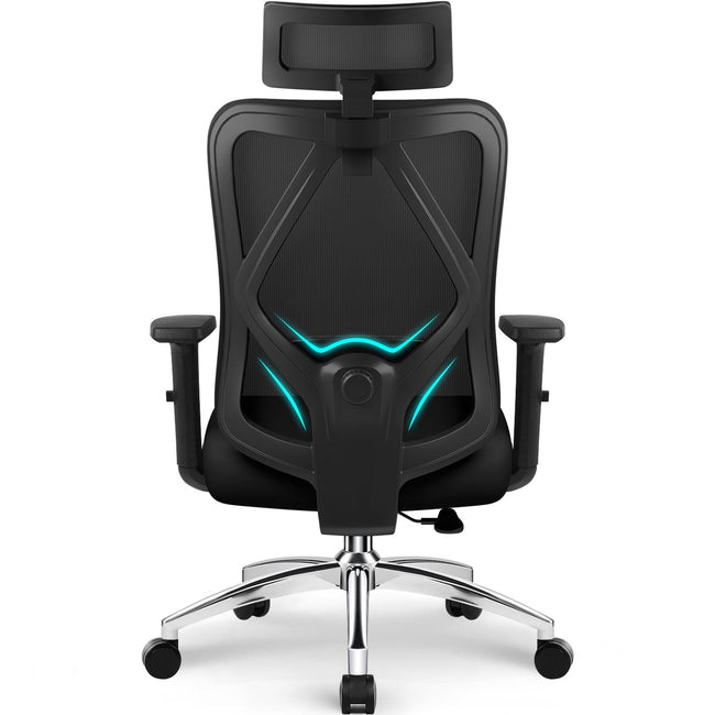 Bürostuhl Bürostuhl ergonomisch, Schreibtischstuhl 3D Memory-Schaum Lendenstütze Hover Image