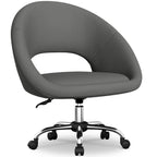 Bürostuhl Schminkstuhl,Homeoffice Stuhl mit Armlehnen,Drehstuhl mit Rrollen