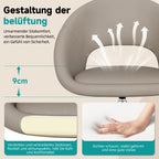 Bürostuhl Schminkstuhl,Homeoffice Stuhl mit Armlehnen,Drehstuhl mit Rrollen