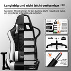 Gaming-Stuhl Ergonomischer Gaming Stuhl mit Gepolstertem Sitz