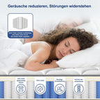 Taschenfederkernmatratze Matratze, 7-Zonen Federkernmatratze Matratzen