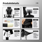 Gaming-Stuhl Ergonomischer Gaming Stuhl mit Gepolstertem Sitz