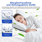 Taschenfederkernmatratze Matratze mit Spannbettlaken, orthopädische 7-Zonen Federkernmatratze