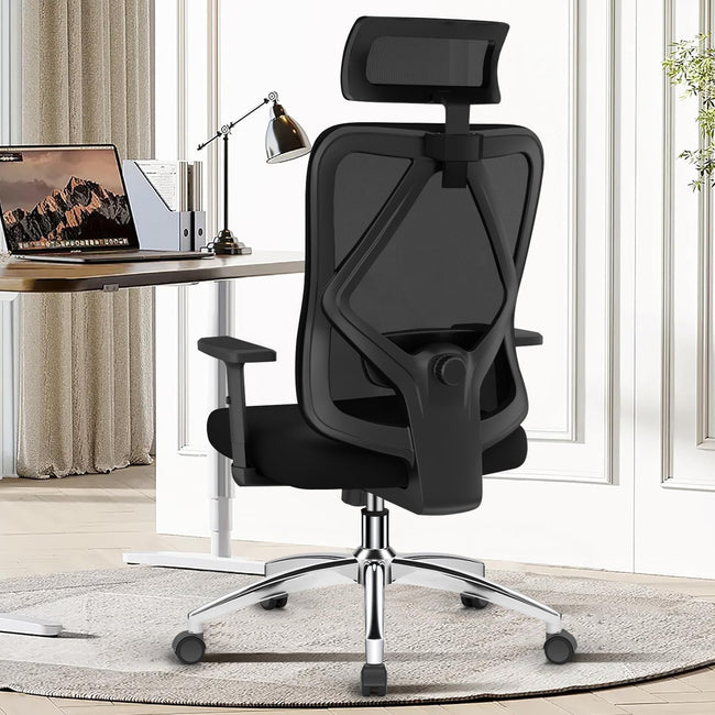 Bürostuhl Bürostuhl ergonomisch, Schreibtischstuhl 3D Memory-Schaum Lendenstütze Main Image