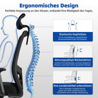 Bürostuhl Bürostuhl, Chefsessel, Ergonomischer Schreibtischstuhl, Computerstuhl