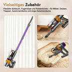 Akku-Hand-und Stielstaubsauger Akku Staubsauger 80000pa, Staubsauger Kabellos, 70Min/1,8L